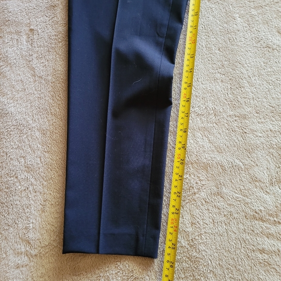 Vince navy blue tuxedo style cropped pants size 4 - Picture 12 of 14